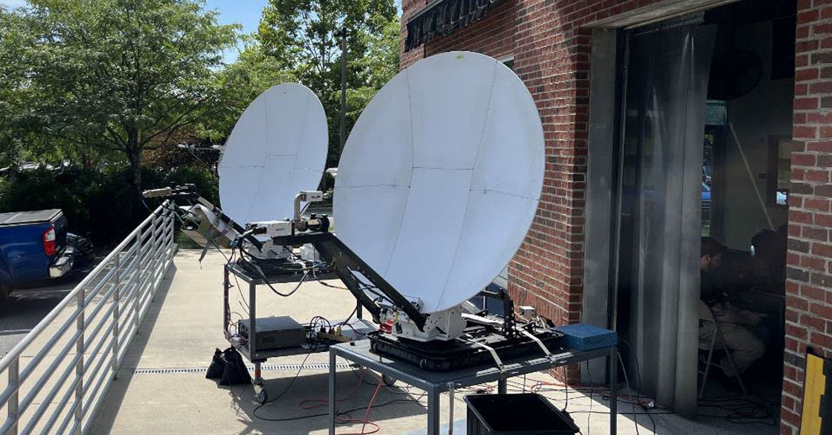 AvL Technologies, Datum Systems and Wavestream Over-the-Air Demonstration of Digital Interface